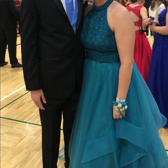 Two piece prom dress - Picture 3 of 3